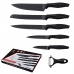 KIT FACAS KITCHEN KING LÂMINA CORRUGADA - 06 PEÇAS
