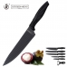 KIT FACAS KITCHEN KING LÂMINA CORRUGADA - 06 PEÇAS