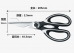 Tesouras domésticas multifuncionais de cozinha em aço inoxidável 