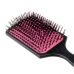Escova De Cabelo Mq Beauty Raquete Almofadada Nylon Black Grande 05.020