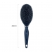 Escova De Cabelo Mq Profissional Oval Almofadada Nylon Indigo Grande 05.012