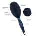 Escova De Cabelo Mq Profissional Oval Almofadada Nylon Indigo Grande 05.012