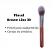 Pincel Klass Vough Brown Line Para Acabamento 39