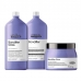 Kit LOréal Professionnel Serie Expert Blondifier Gloss Shampoo 1500 ml + Condicionador 1500 ml + Máscara 500 g