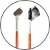 KV Pincel Duplo Para Maquiagem Brown Line 32
