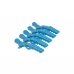 Clips Crocodilo Azul Antiderrapante Bonitta Ref 224BT