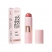 Nina Makeup Stick Face Peach Glow 1 - Blush Multifuncional