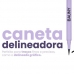 Bauny Cor Preto - Caneta Delineadora para Olhos 1ml Preto