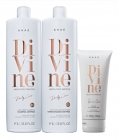 BRAÉ Divine Shampoo e Condicionador 1L + Leave-in 10x1 - 200g