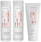 Kit Shampoo Condicionador 250ML e Leave-in Braé Divine 200G