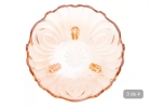 CENTRO DE MESA DE CRISTAL FRUIT AMBAR 23X9,5CM - LYOR - 4421
