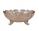 CENTRO DE MESA DE CRISTAL FRUIT AMBAR 23X9,5CM - LYOR - 4421