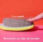 Escova Ricca Flex Fast Dry Roxa Neon
