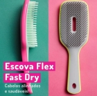 Escova Ricca Flex Fast Dry Roxa Neon