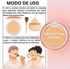 Iluminador Compact Ruby Rose Celestial Shine Champagne Gleam