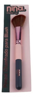 Nina Makeup Pincel Profissional Chanfrado para Blush